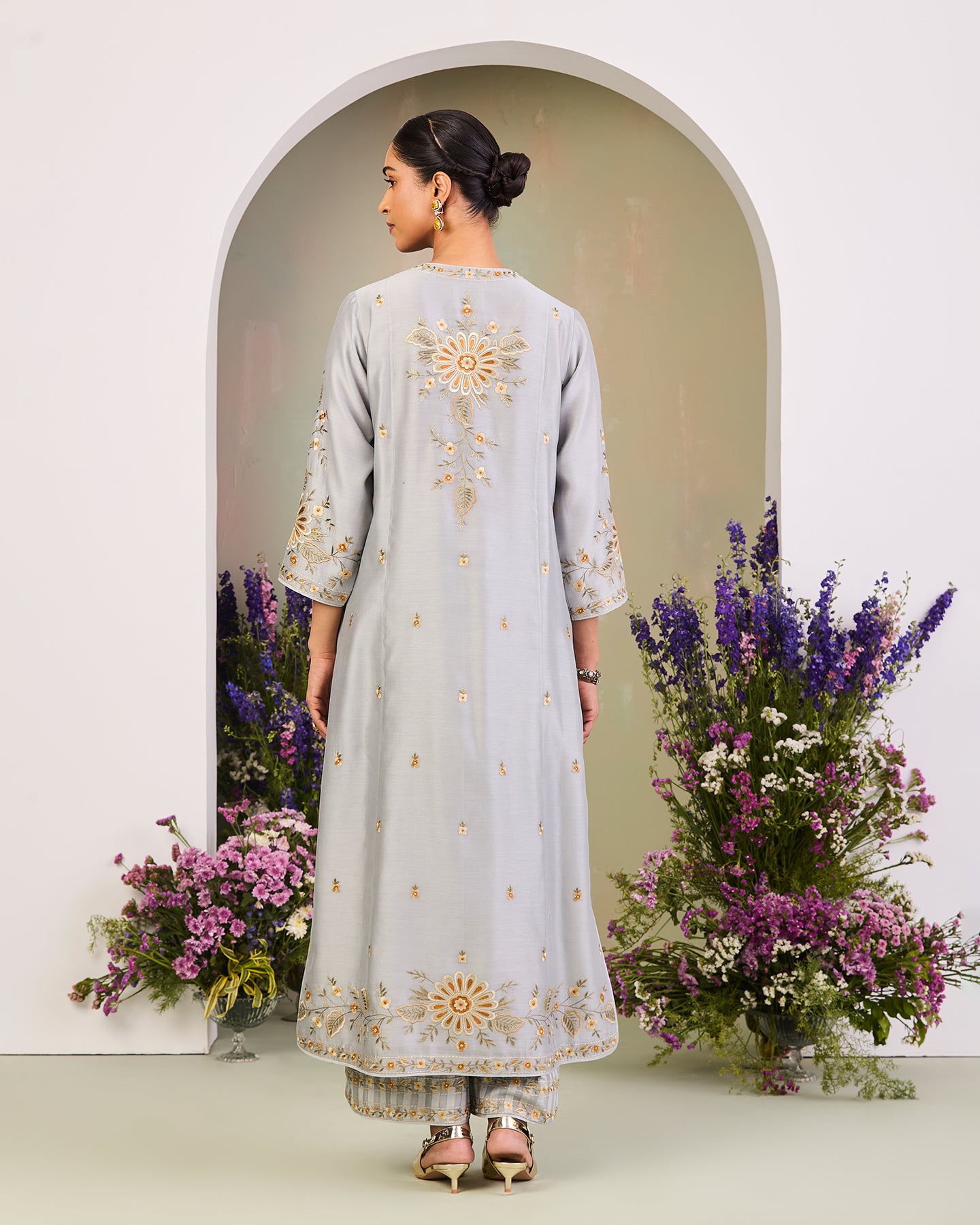 Azeena Long Kurta Set