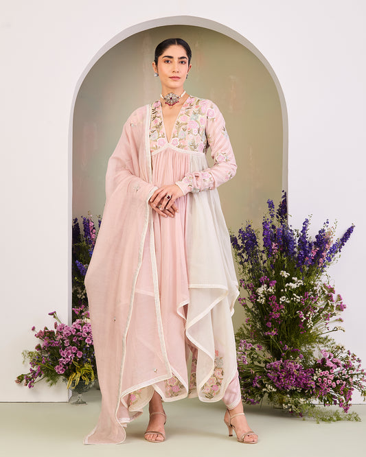 Mishka Long Anarkali Set