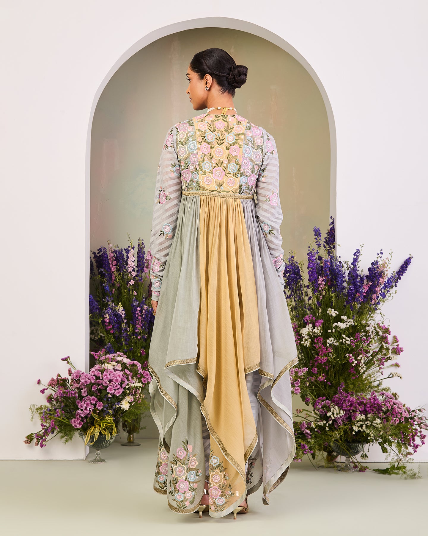 Parisa Long Anarkali Set