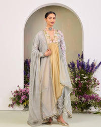 parisa long anarkali set