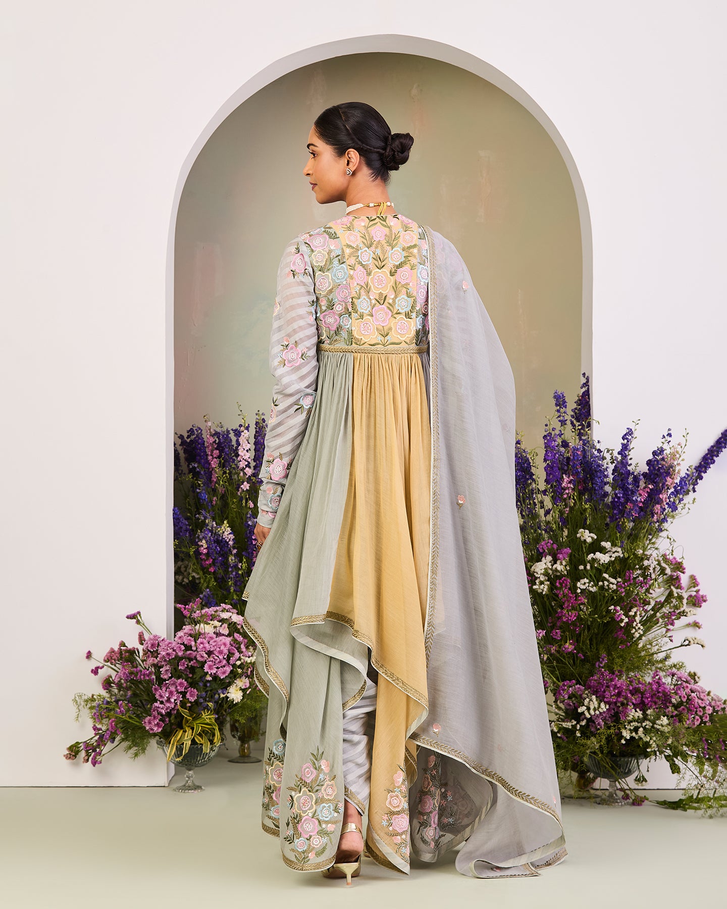 Parisa Long Anarkali Set