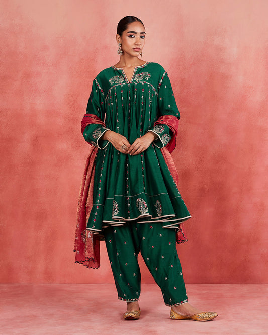 Salima Short Anarkali Set