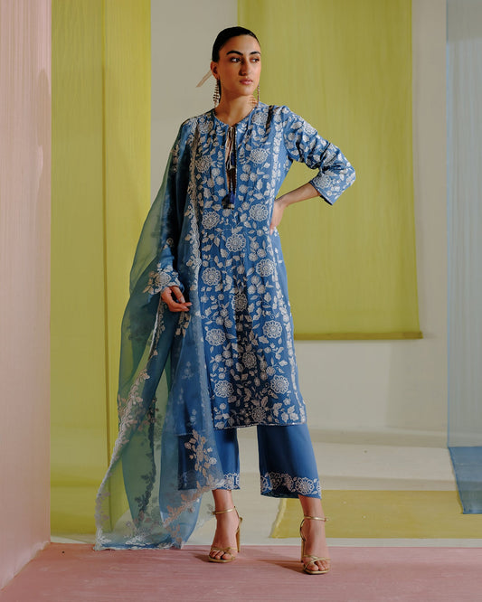 ismat long kurta set