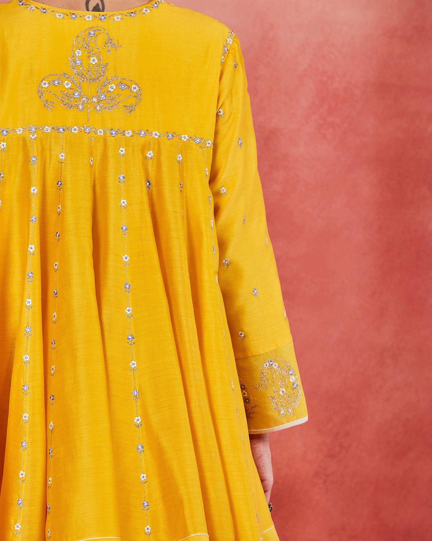 Raniya Short Anarkali Set