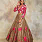 Gulabi Lehenga Set
