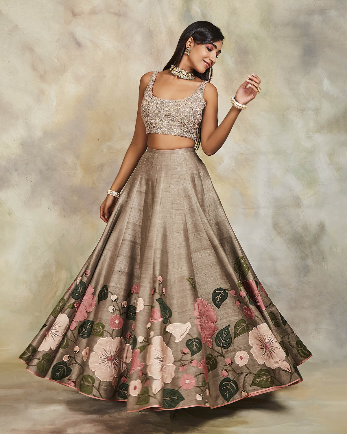 Kanan Lehenga Set