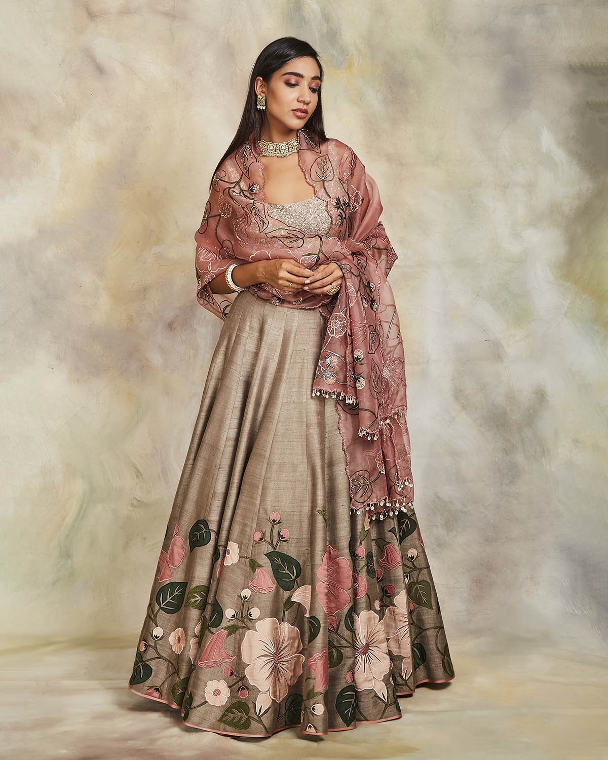 Kanan Lehenga Set